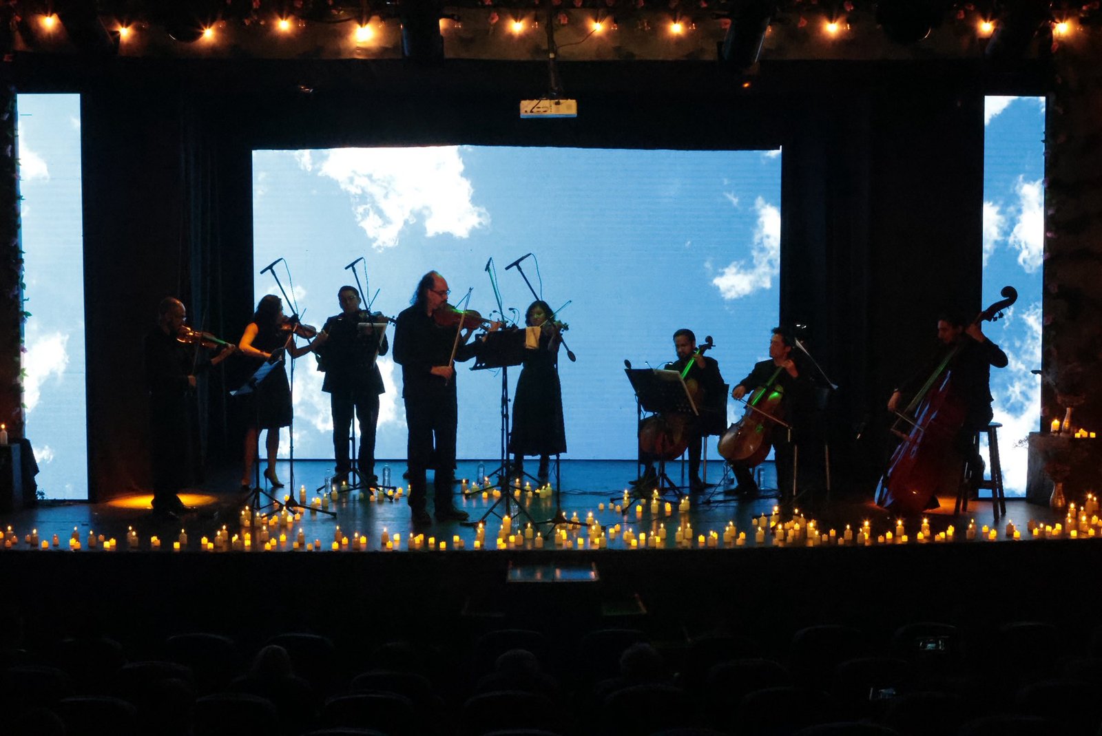 Experiencia audiovisual de Seven Waves